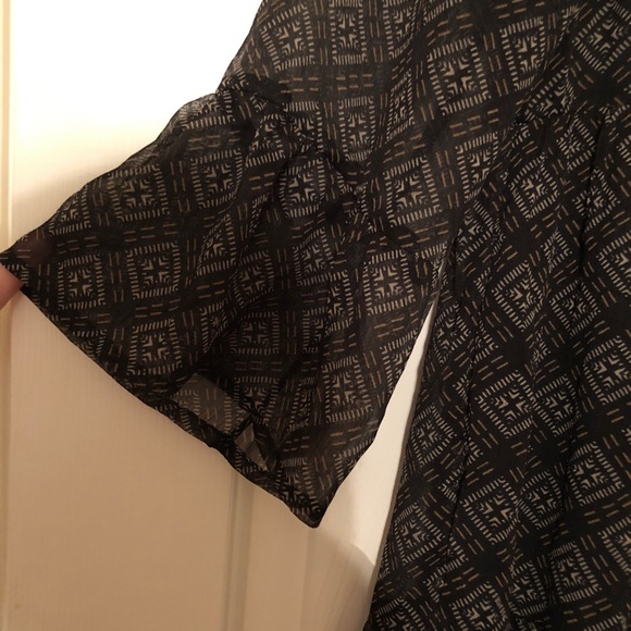 Vero Moda Black Anya VMKAY 3/4 Short Dress WVN Medium NWT - Picture 7 of 13